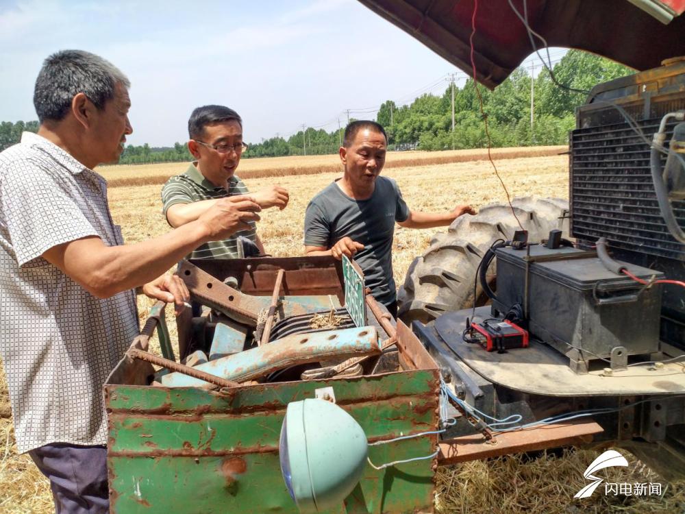 收种一条龙！济宁兖州区智慧农机助力三夏生产