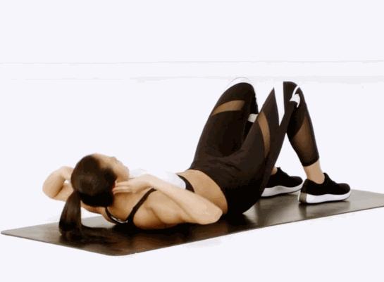 马甲线动作要领,4分钟tabata腰腹核心马甲线必练