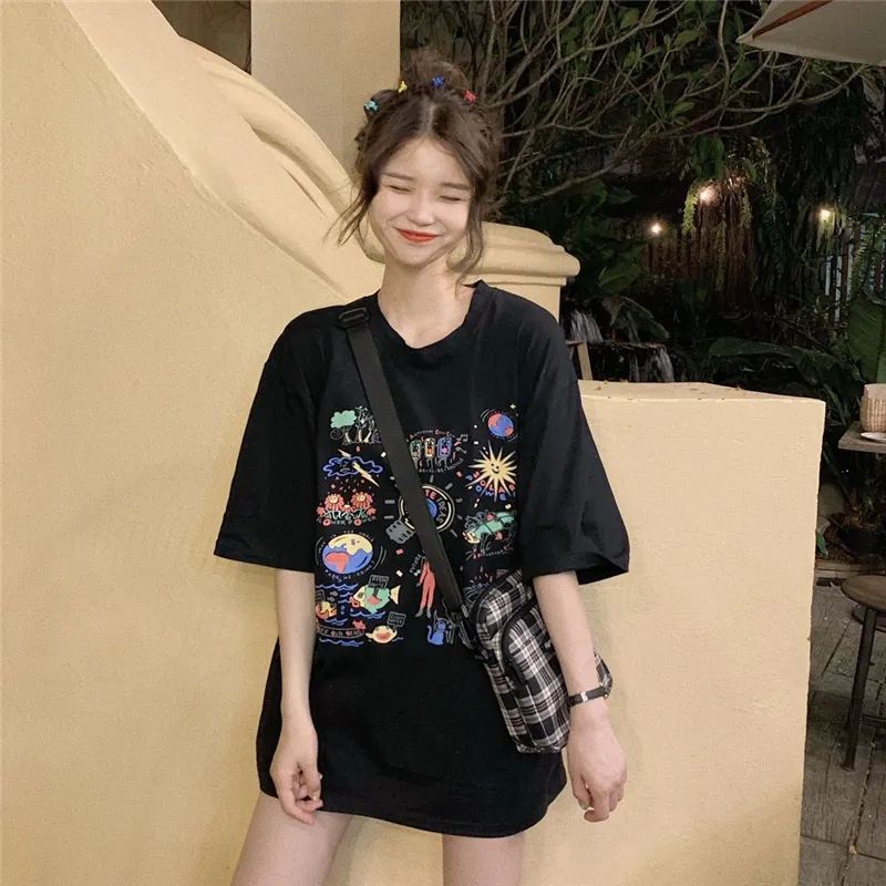 bm风穿搭短袖,bf风夏季短袖