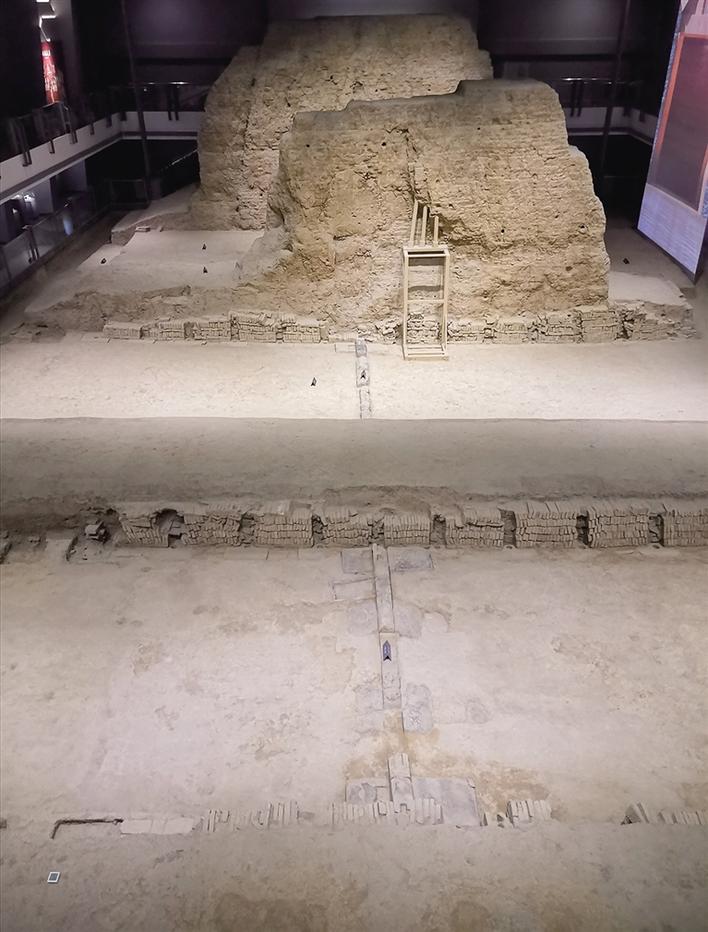 含光门城门遗址,含光门遗址博物馆能上城墙嘛