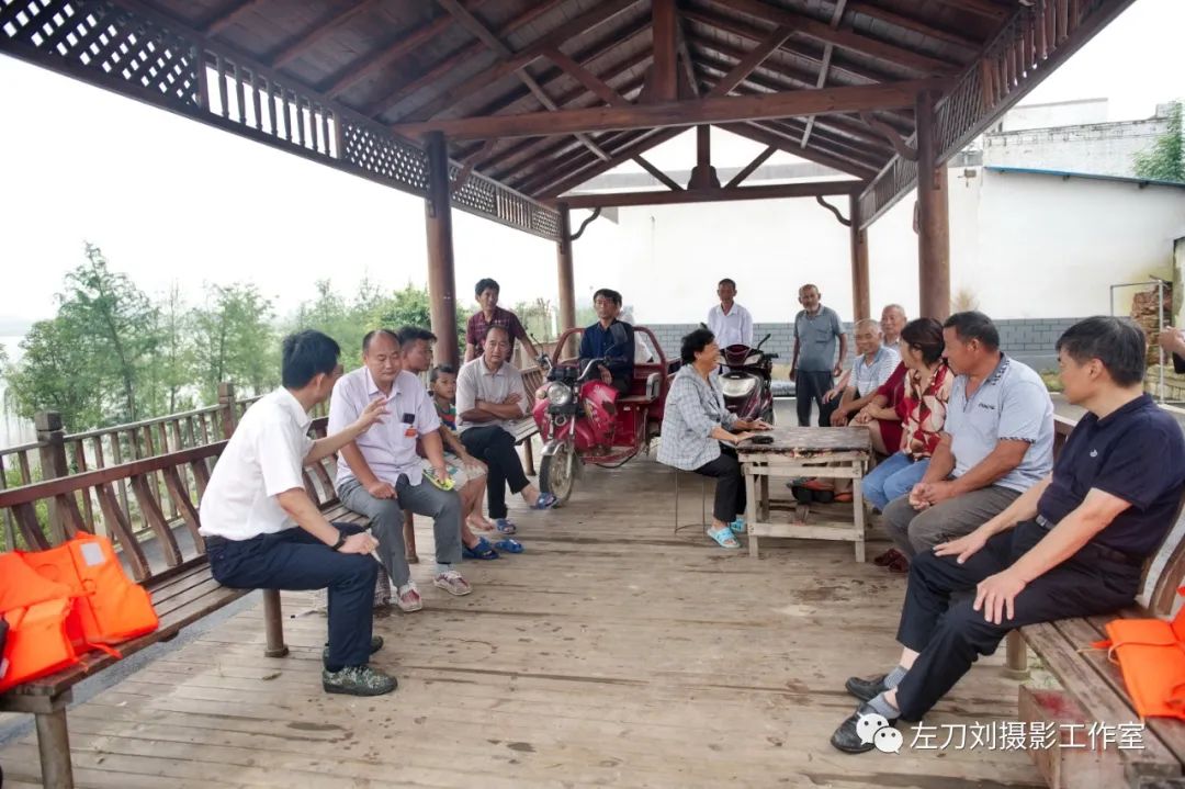 【图说】蓄洪后的庄台平静的生活