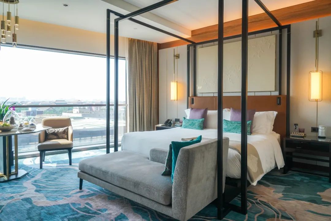 坐标北京王府井文华东方，这大概是离故宫最近的房间？