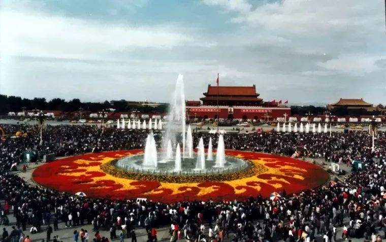 有一种美叫花园庭院,2021年国庆节天安门漂亮花坛图片