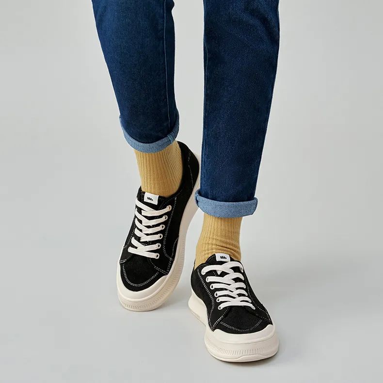 秋冬必备加绒高帮帆布鞋,秋冬鞋推荐学生党帆布鞋