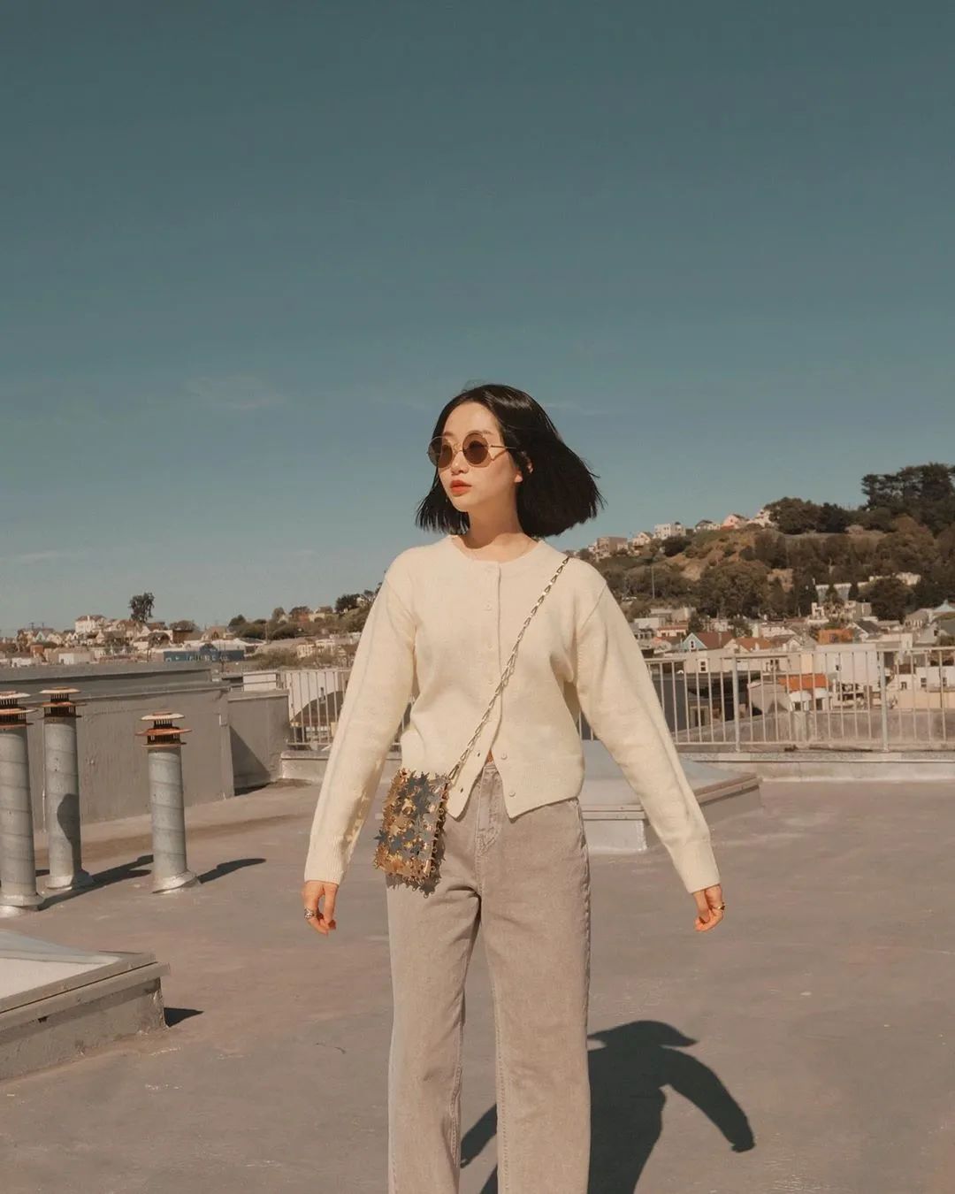 梨形身材亚裔穿搭,身材娇小怎样穿出高端大气上档次