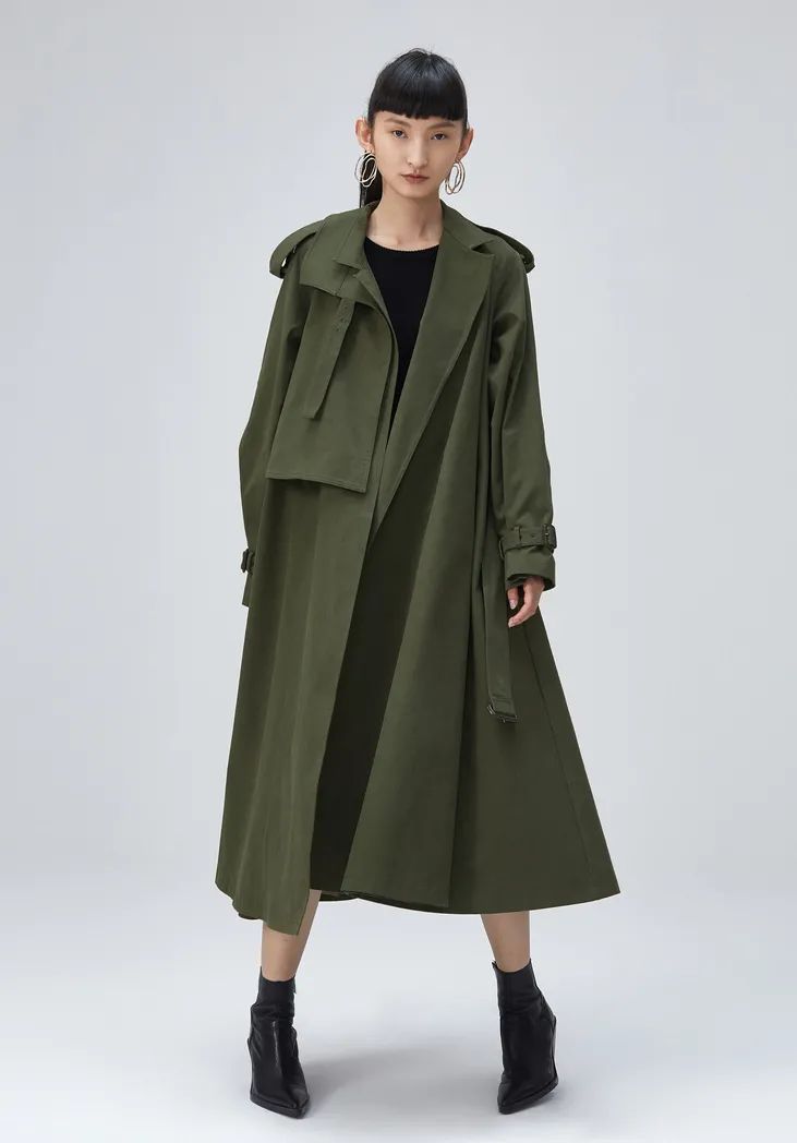 三款很有质感的风衣,今年最火的6款时髦风衣