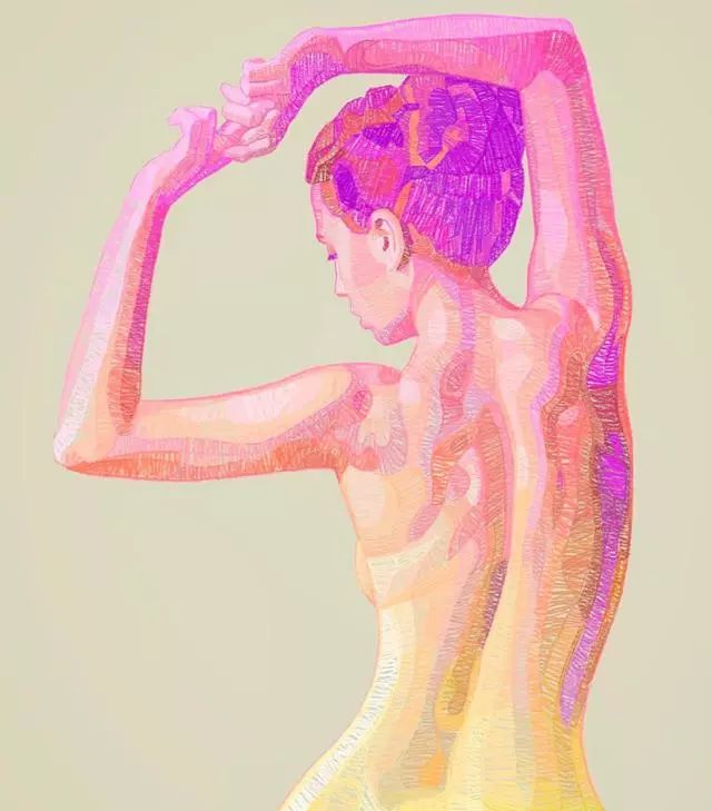 色彩斑斓彩铅画,色彩斑斓的彩铅画超级的美