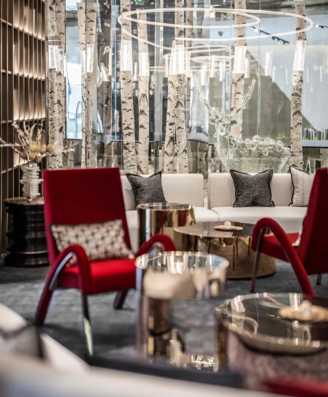 虚实相生万象天境|北京绿城和锦诚园售楼处