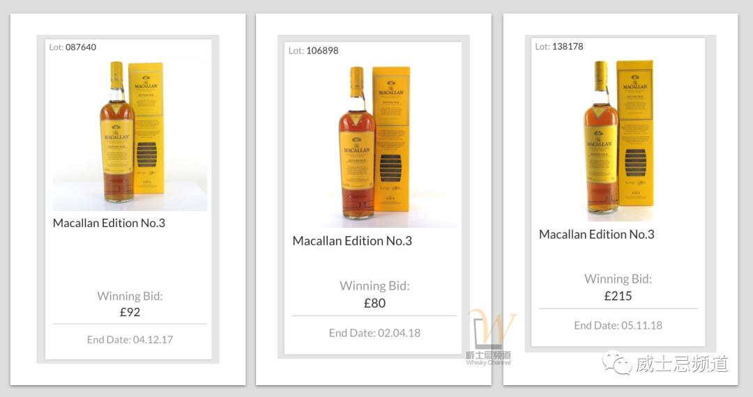 麦卡伦年度限量系列全套,麦卡伦edition系列全套价格