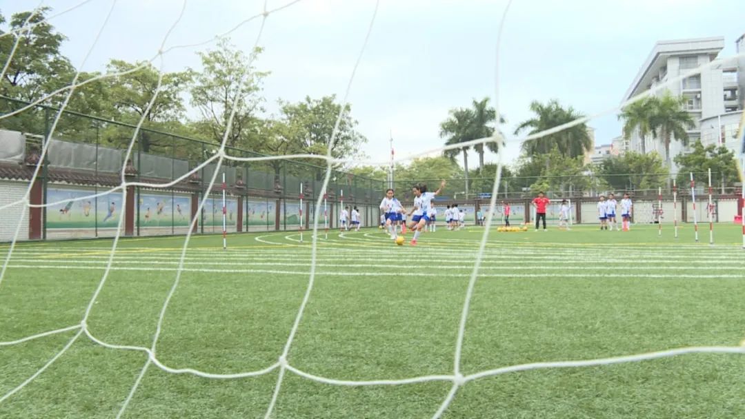 小足球大魅力惠东校园足球氛围渐浓