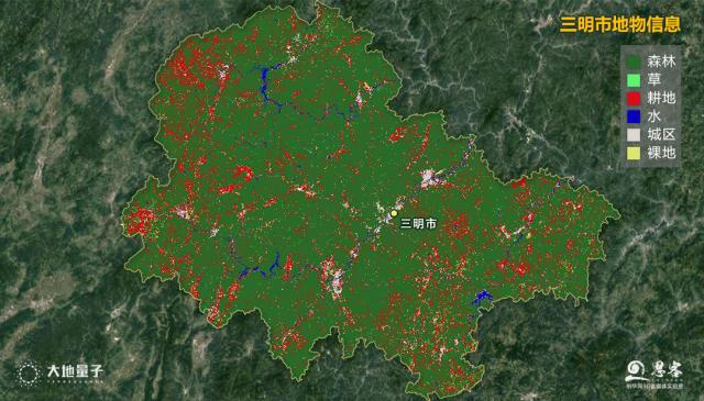 卫星告诉你为什么三明是宝藏城市,三明市卫星