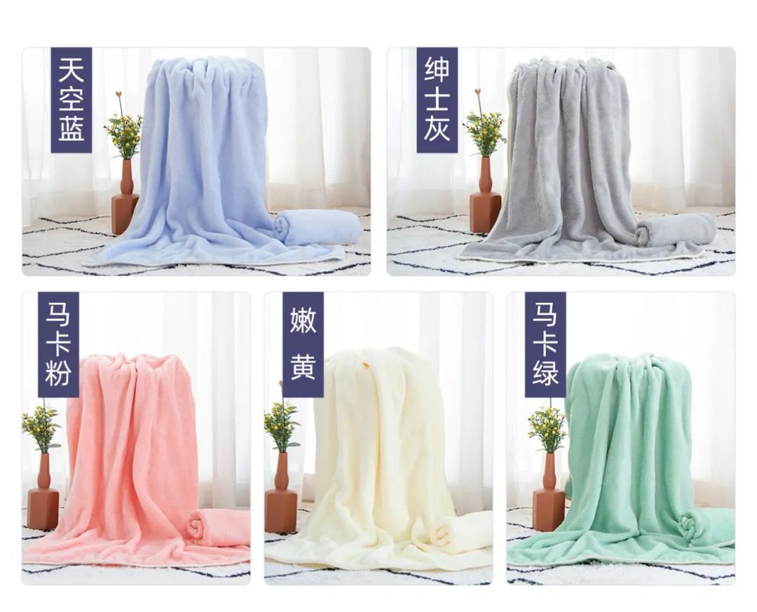 很会吸水的浴巾,冬天浴巾吸水性超强不掉毛