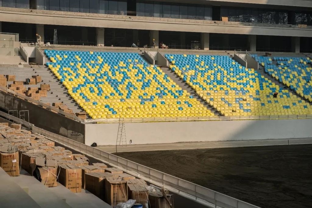 成都第二座专业足球场竣工在即 预计7月底交付使用