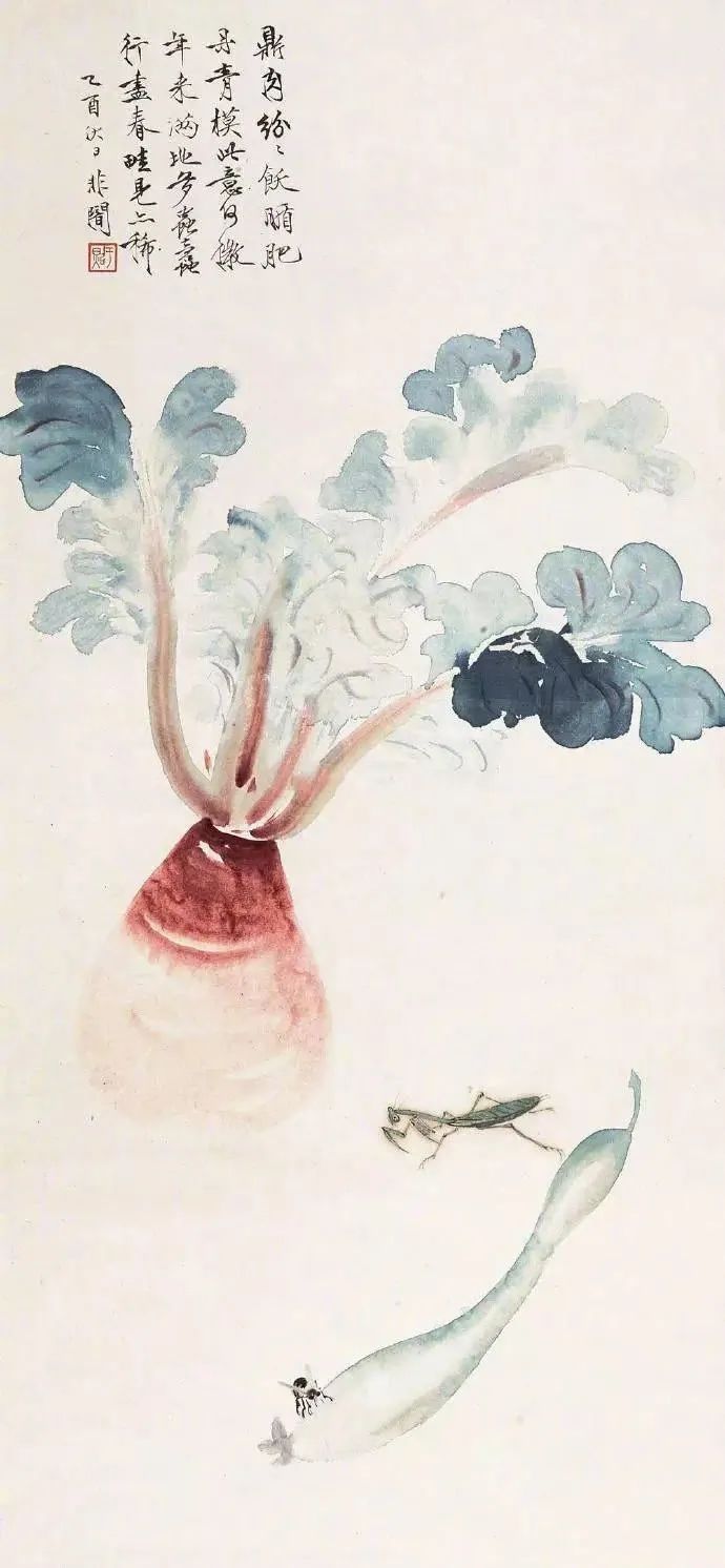 饶薇工笔蔬果草虫画,工笔蔬果绘画技法