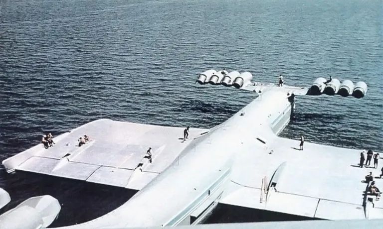 未来感十足的地效飞行器,里海怪物地效飞行器怎么坠落的