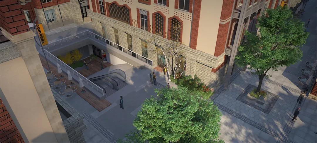 大卫新作｜石河子市1950商业街区,原1号小区概念规划