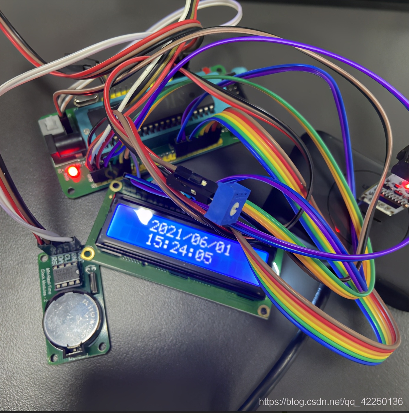 51单片机驱动1602液晶显示器,51单片机1602驱动代码