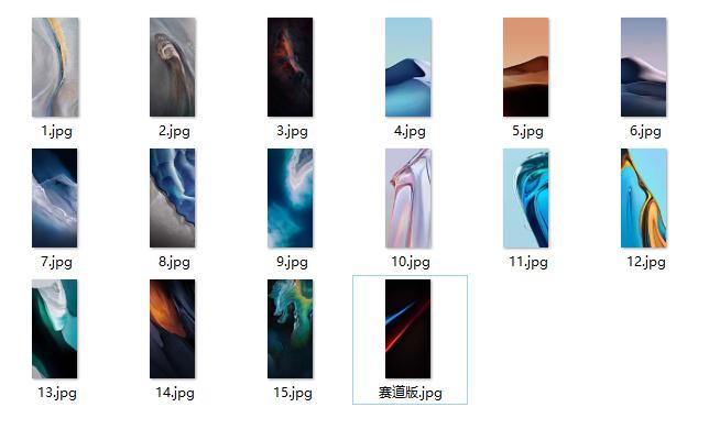 iqoo5怎么换好看的壁纸,iqoo8系列内置原生壁纸分享