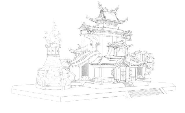 游戏场景原画设计思路,游戏场景原画设计教程