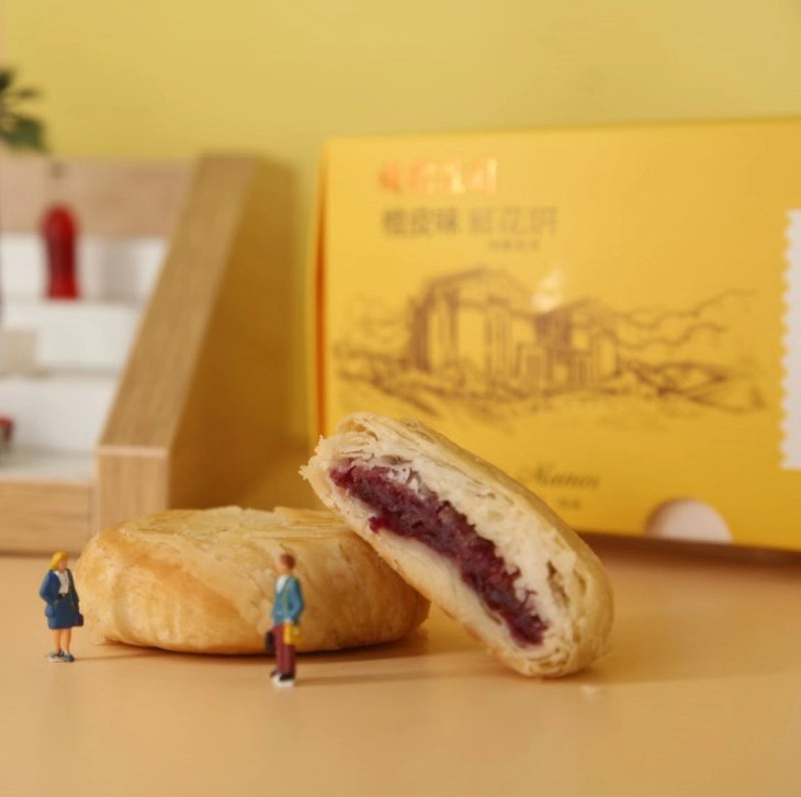 鹅油鲜花饼云南老字号,鹅油鲜花饼