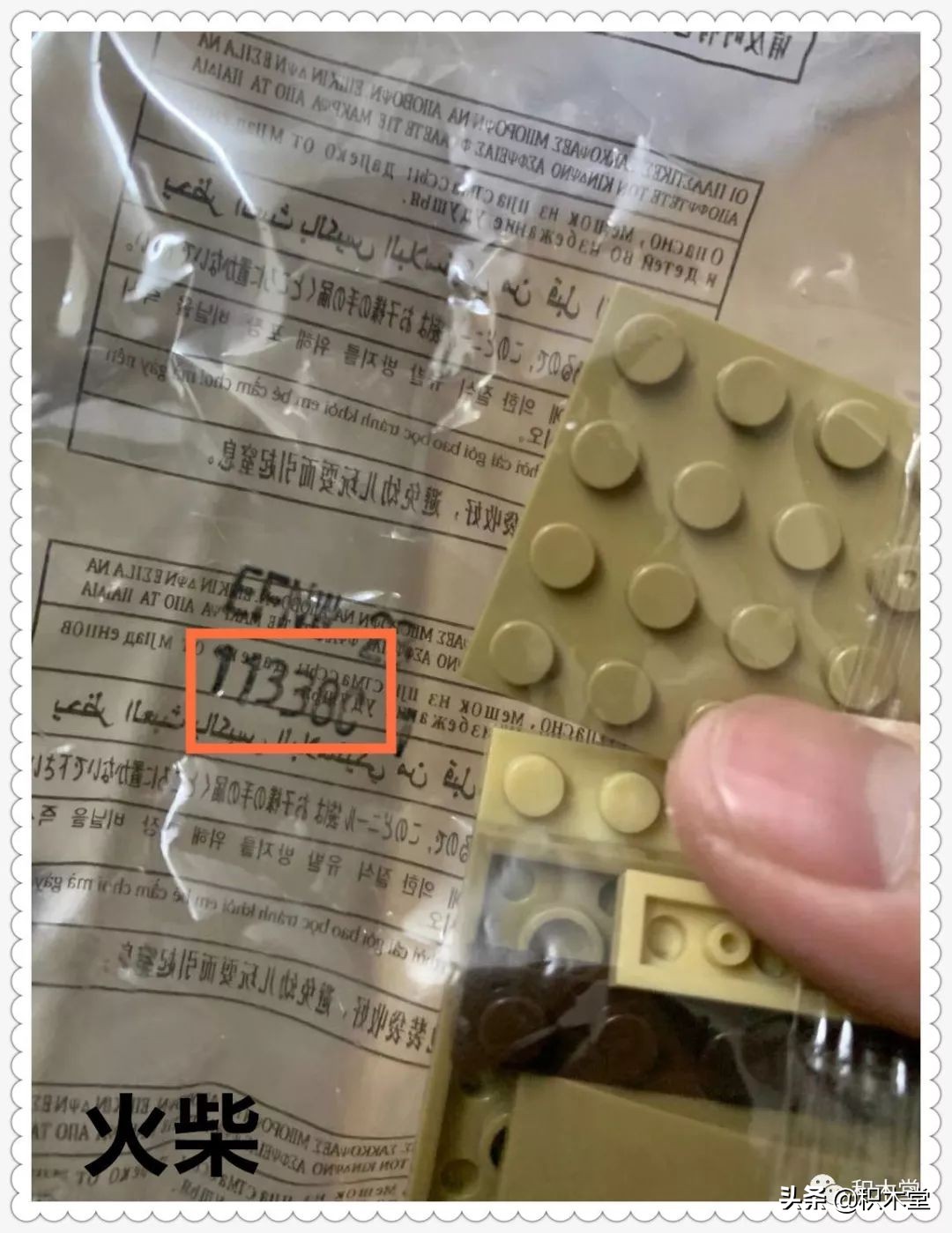 乐翼积木11338（雷克斯霸王龙）--（开箱贴）