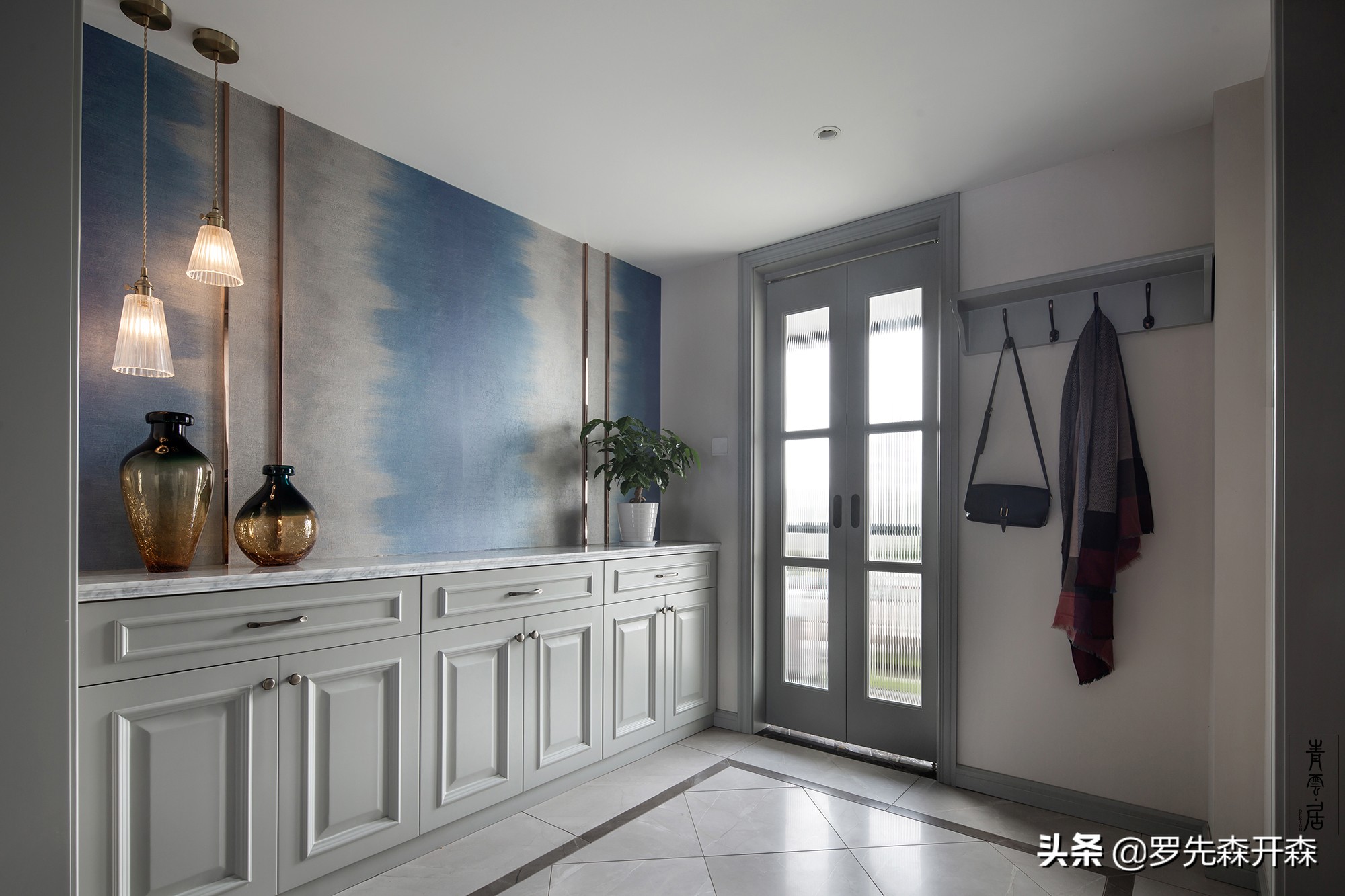 杭州装修风格现代美式卧室,杭州现代轻奢装修风格90平高级感