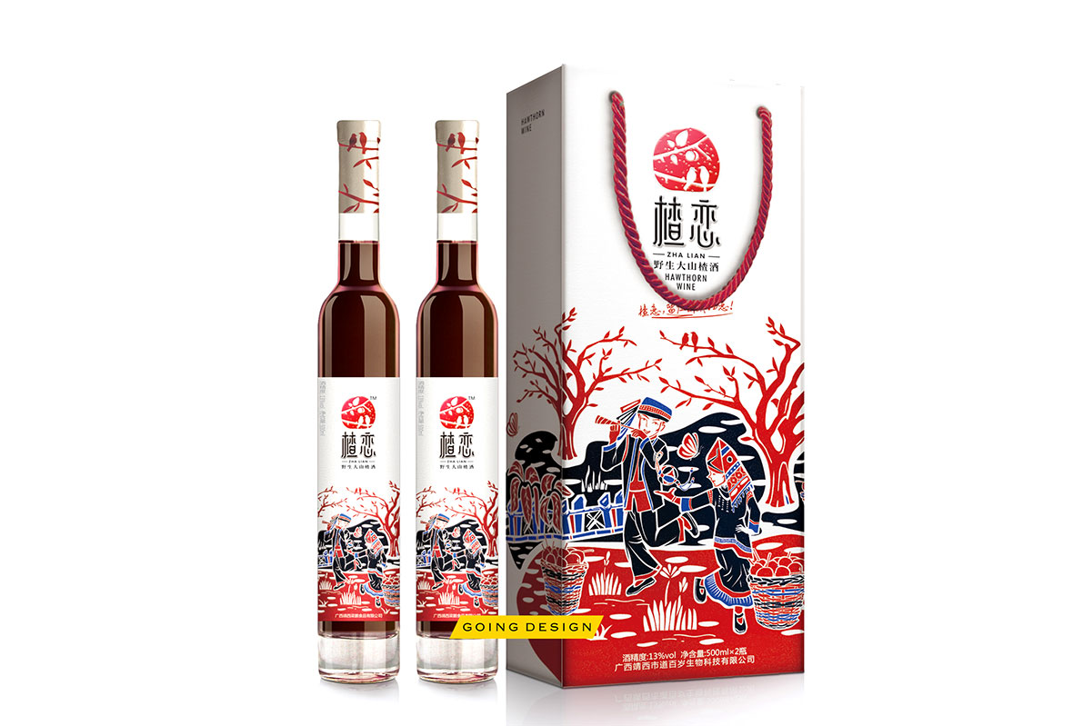 果酒红酒包装设计,果酒礼盒包装设计创意