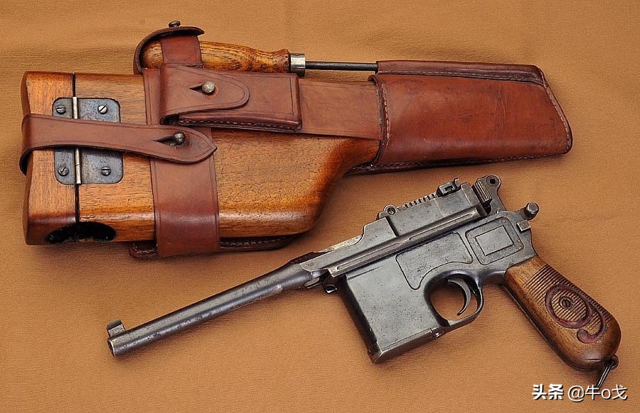 驳壳枪木质枪套玩具,驳壳枪和牛皮枪套的合体叫什么