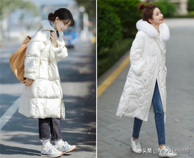 适合矮个子女穿的长款羽绒服,小个子穿长款羽绒服到哪里显高