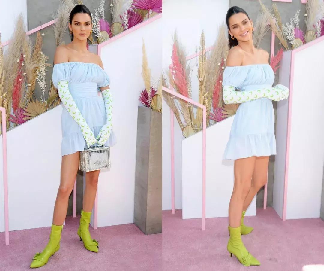 袜靴裙装解锁超能打的时髦组合,袜靴穿搭裙子