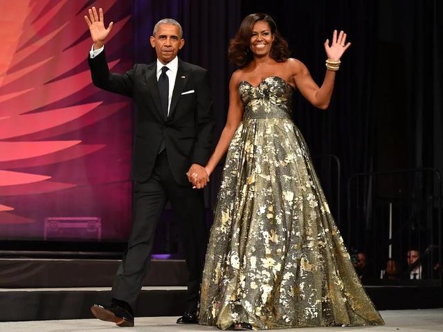 奥巴马米歇尔秀恩爱,奥巴马结婚前后照片