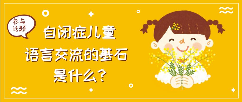 自闭症儿童语言对话,自闭症小孩语言沟通能力训练