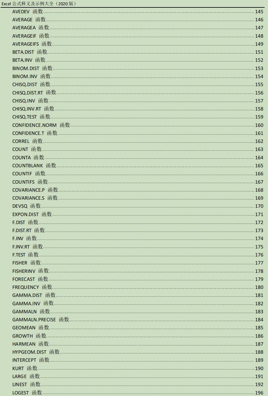 excel函数公式大全讲解财务,财务数据用excel表格自动统计数据