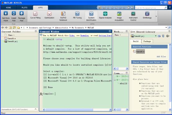 vcmatlab,vc涓巑atlab娣峰悎缂栫▼