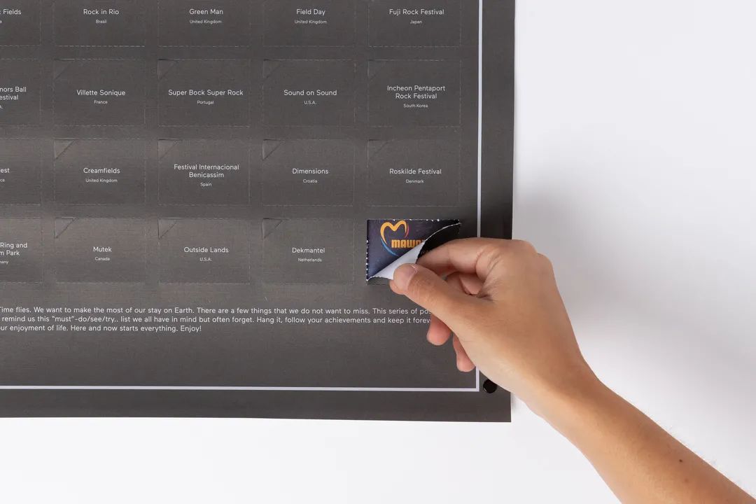 我们一起完成的100件事,五年内想完成的100件事情