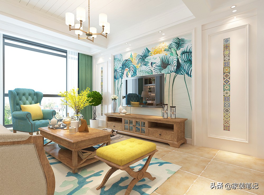 100平精致三居室,设计巧妙的100平一居室