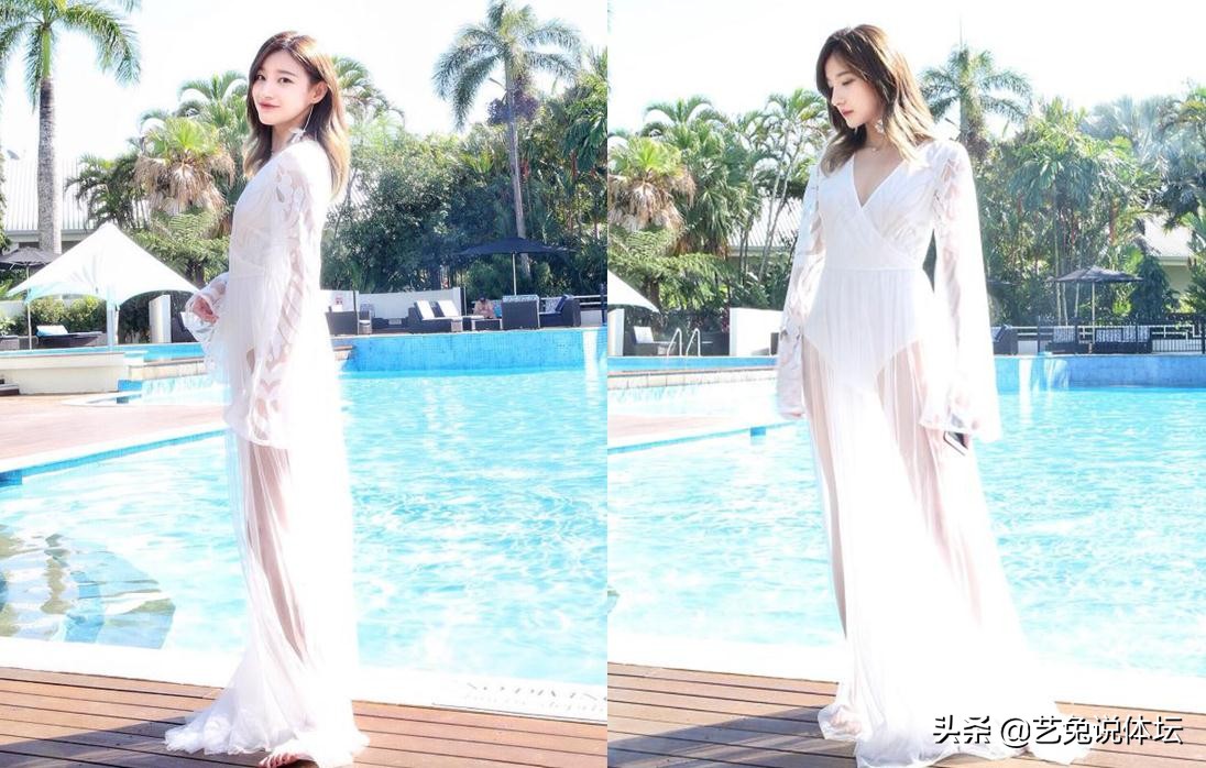 马凡舒播音图片,体育频道马凡舒图片