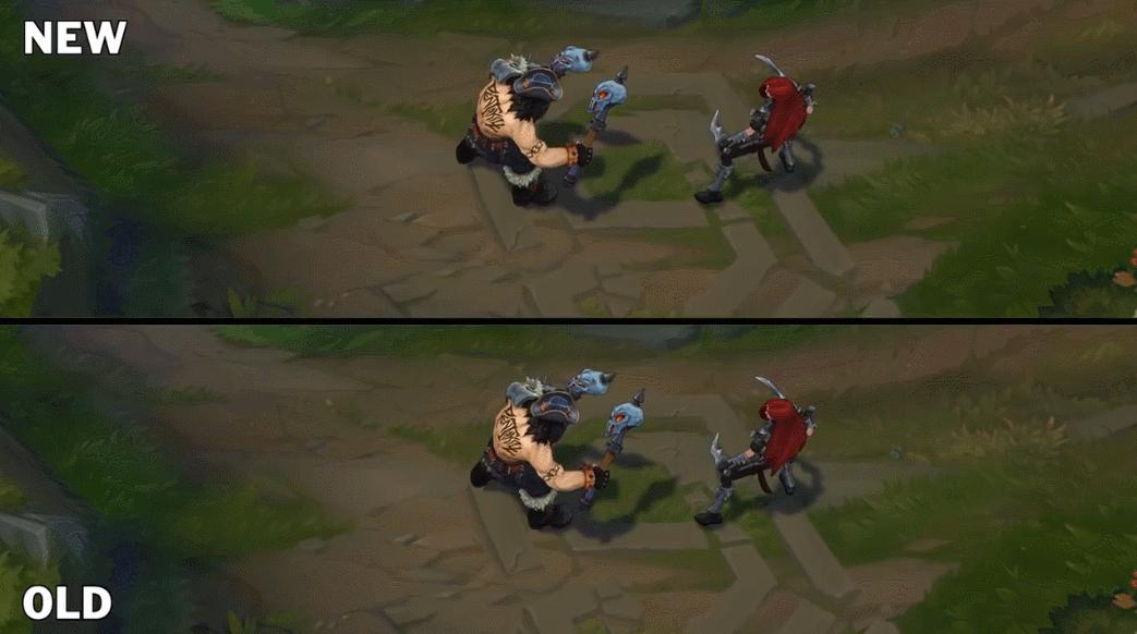 lol奥拉夫皮肤手感排行手游,lol奥拉夫冰河时代皮肤有特效吗