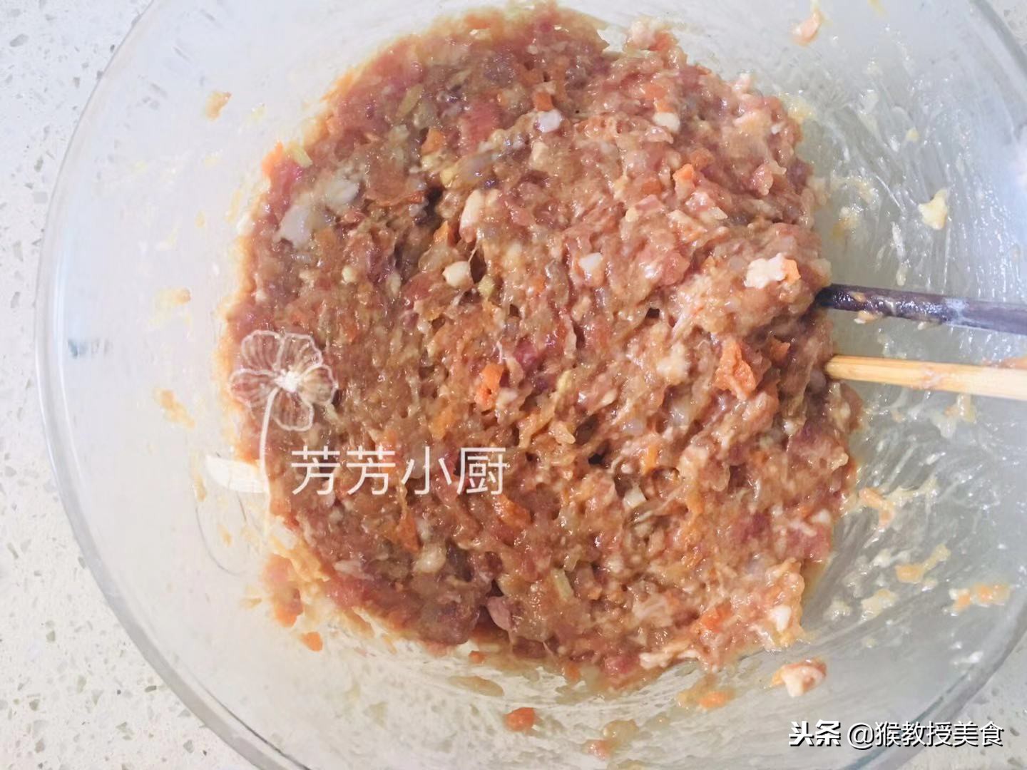 家庭版自制虾肉馄饨,好迷你很好吃,周末做点这一周的早餐都有了