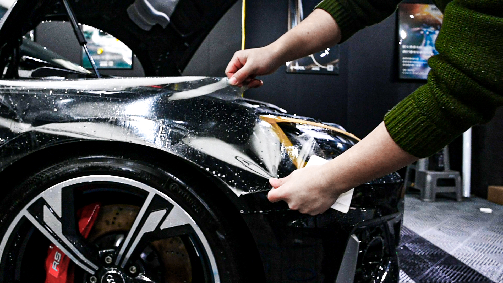 苏州无二汽车贴膜丨奥迪RS5贴威固隐形车衣