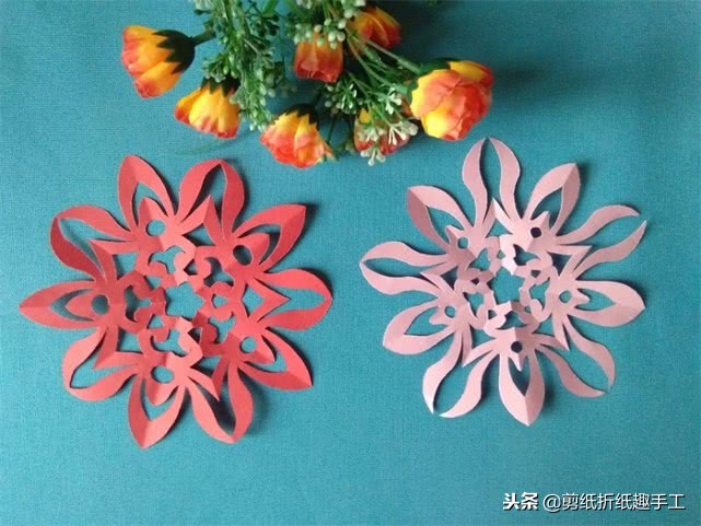 年年有余的福字窗花,新年窗花剪纸2024年新款教程