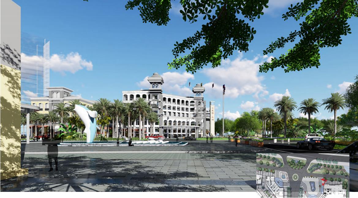 柬埔寨景观设计,柬埔寨西港沙滩设计