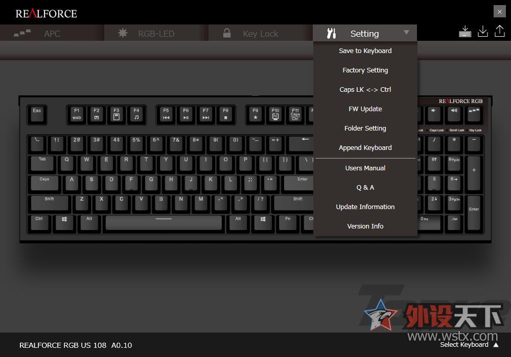 realforce 键盘亮灯 (realforce燃风标准)