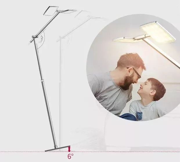 智能护眼有设计感的台灯,用心设计自动调光护眼台灯更智能
