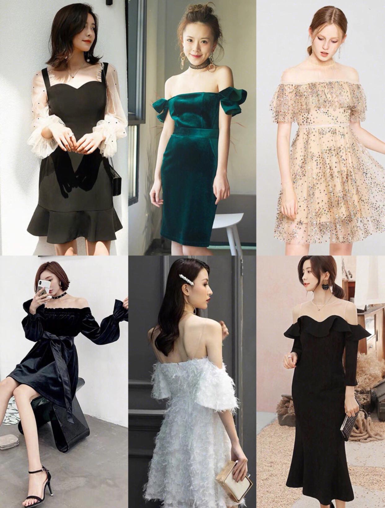 年会穿什么礼服最好看,公司年会晚礼服紫色