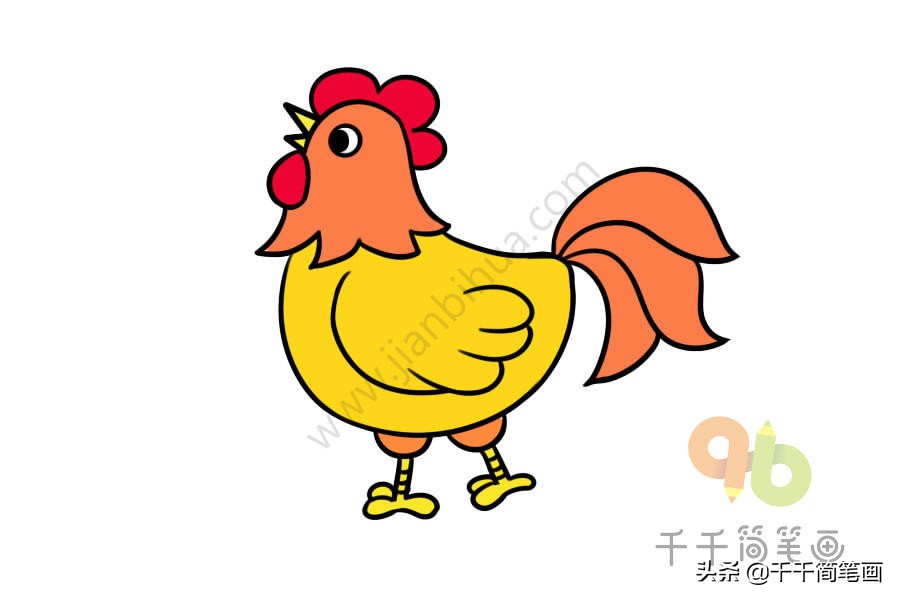 幼儿简笔画入门动物图片,2-6岁幼儿启蒙动物简笔画