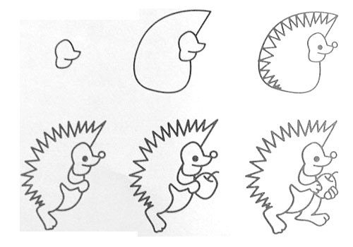 22款简单好画的儿童简笔画教程,寥寥几笔简笔画