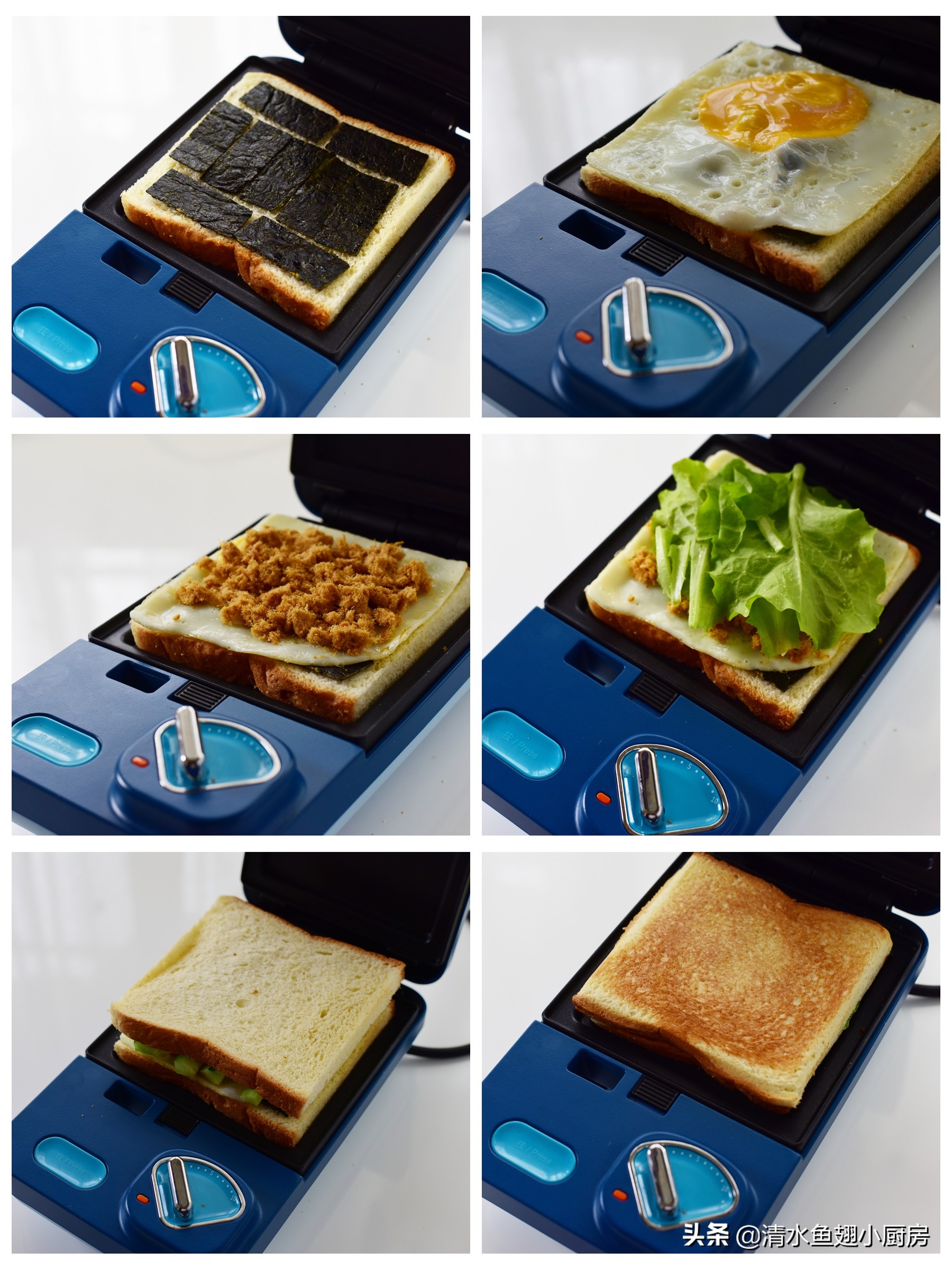 高三学生的三明治早餐,早餐三明治做法高中生