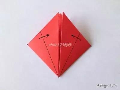 用卫生纸折康乃馨而且还不用铁丝,怎样折康乃馨最简单只需一张纸