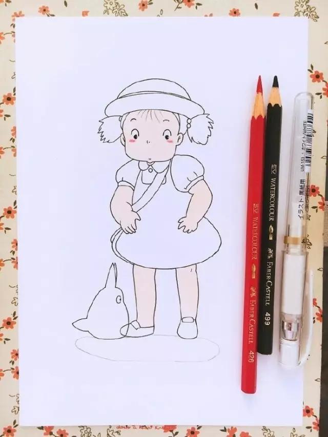 手绘头发涂色教程马克笔,touch马克笔80色手绘教程